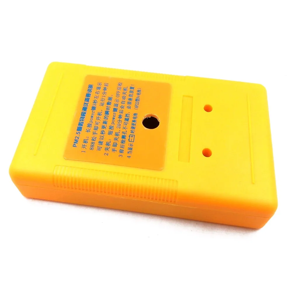 Монитор качества воздуха PM2.5 датчик измеритель частиц счетчик 9 В батарея ЖК-дисплей pm 2,5 резкий анализатор дымка пыли датчик мониторинга