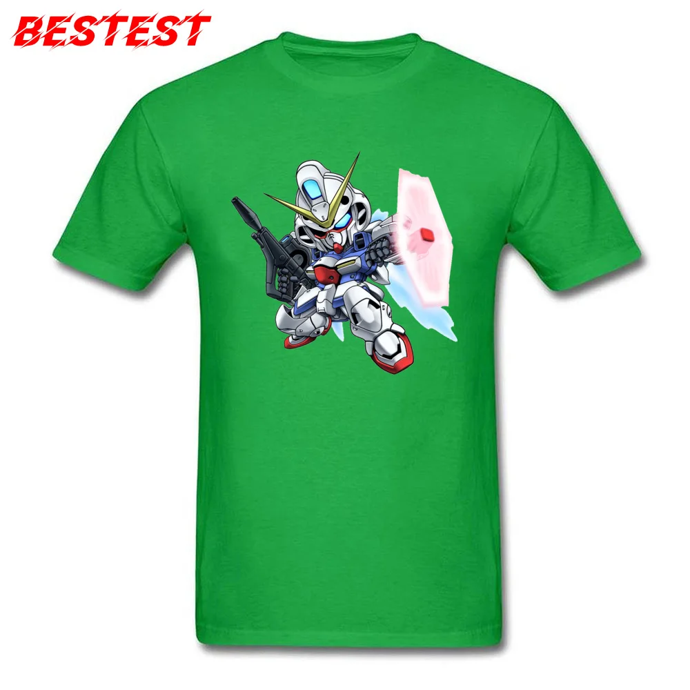  Normal Tops T Shirt Classic Short Sleeve Men T Shirts TpicOriginaltitle Printed ostern Day Top T-shirts Round Neck 201896Ygundam mecha green
