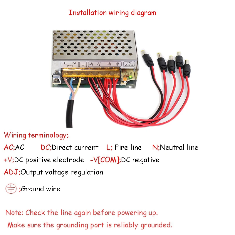 Горячая Распродажа AC85 265V 110V 220V постоянного тока до DC5V 1.25A 2A 3A 5A 8.5A 10A 15A 20A 30A 40A 60A