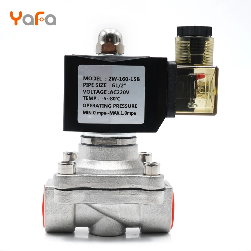 12 V/24 V G1/2 G3/4 NC Электрический Впускной Соленоидный клапан регулирования давления