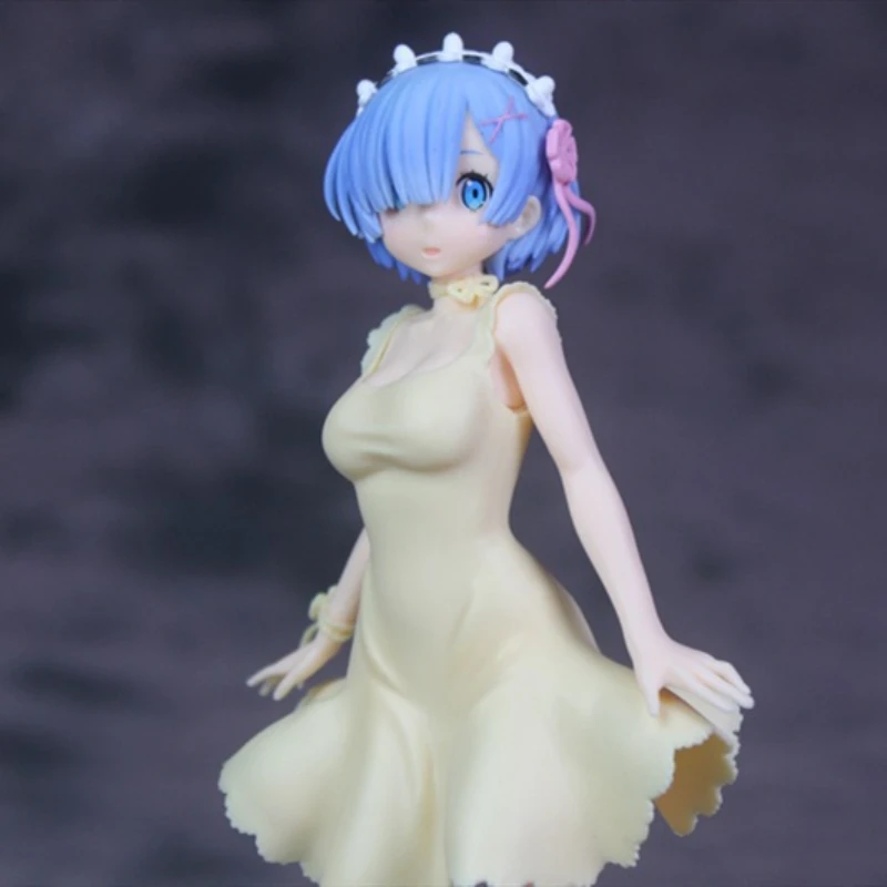 23 см аниме Re Zero Re: жизнь в другом мире от Rem фигурки сексуальных девушек Ram фигуры