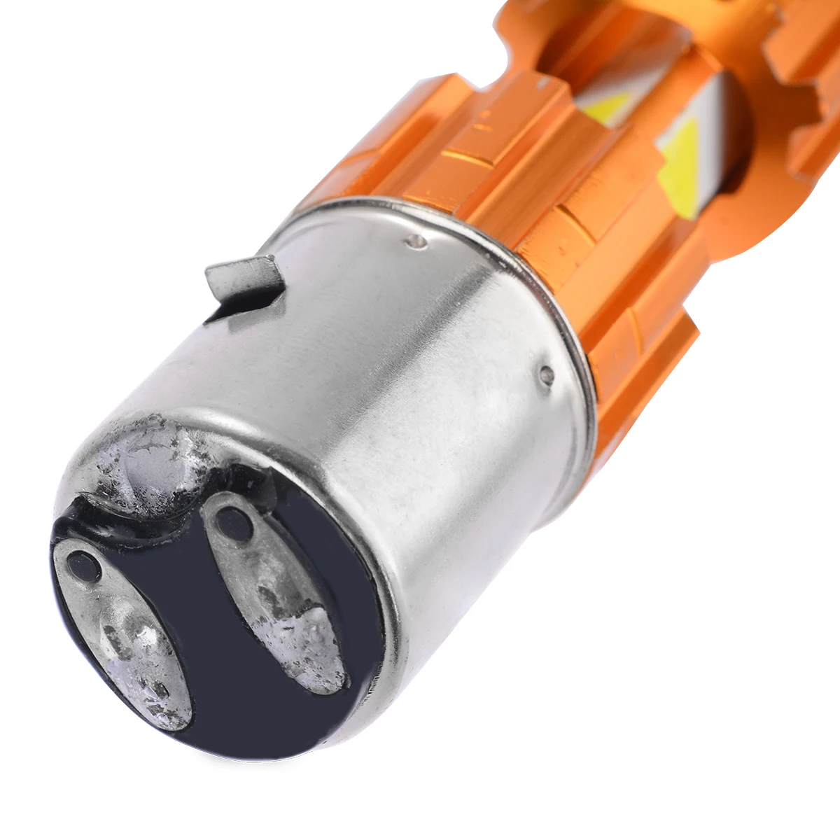1x BA20D COB LED Motorcycle Headlight Scooter Bulb H6 6500k Light ATV Motorbike Accessories Fog Lamp Mayitr