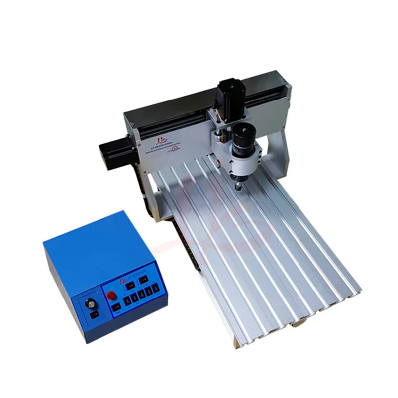 

Mini CNC Router 6061 and 6063 Hard aluminum alloy 3 axis 3020 500W DC spindle CNC Engraving machine