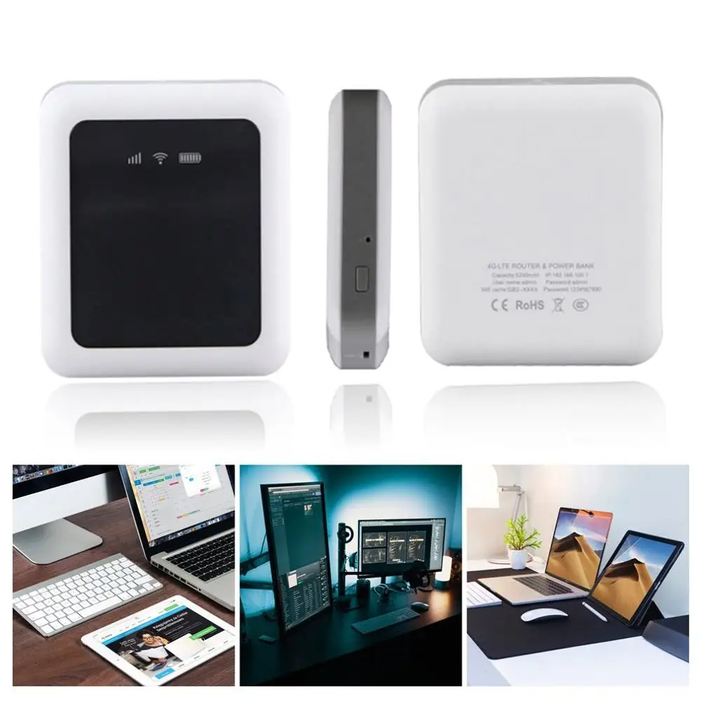 

Unicom Telecom 3G Wireless Wifi Router Hotspot With Mifi With Charging Treasure Function Does Not Contain Sim Card