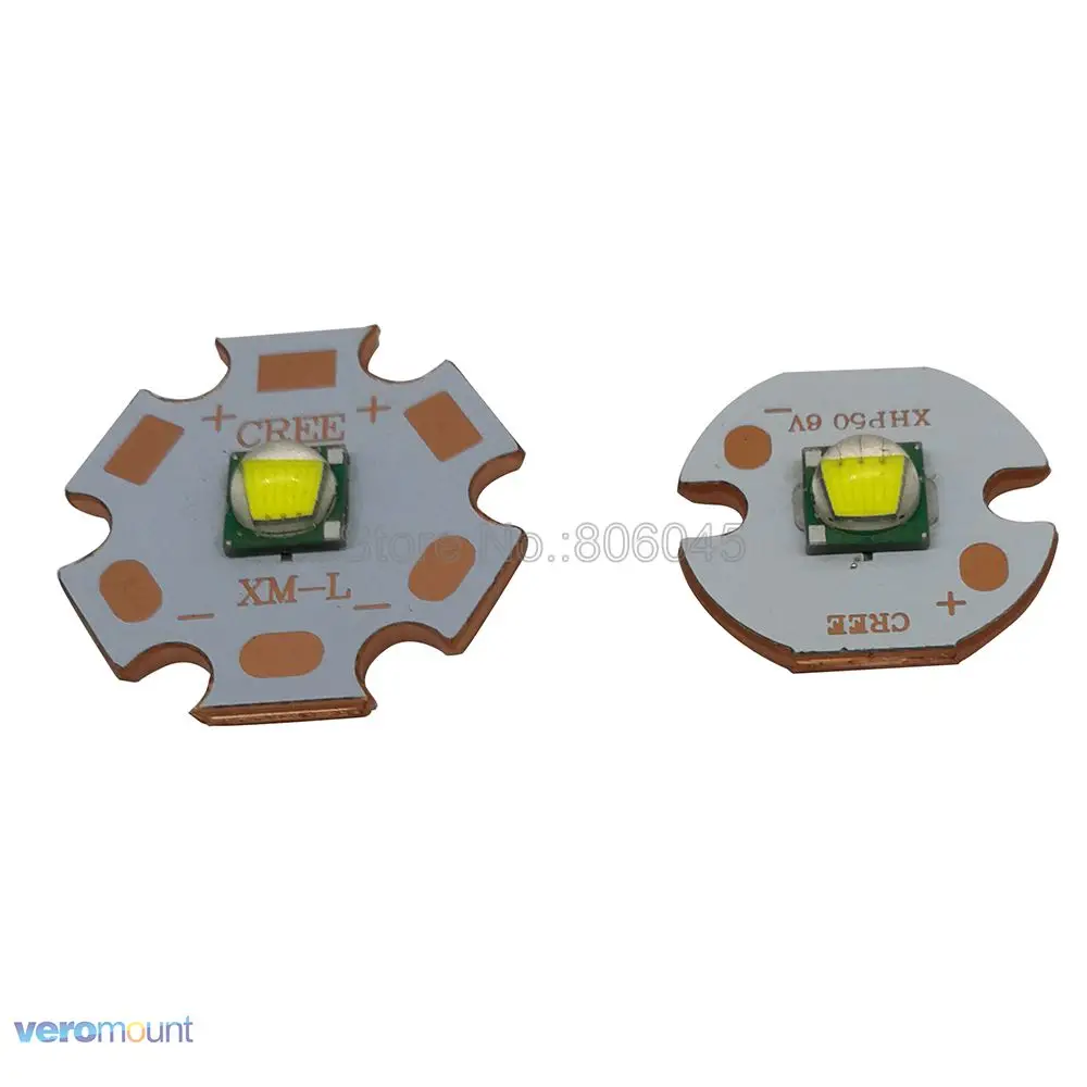 Cree XM L T6 10 Вт светодиодный излучатель холодный белый нейтральный теплый 20 мм