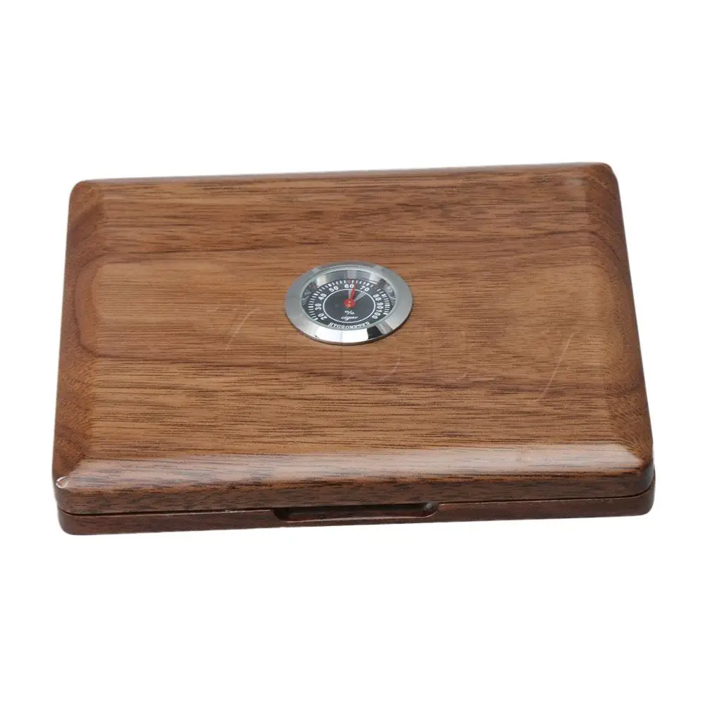 Yibuy Wood Black Walnut Color Saxophone Reed Box 5 Reeds