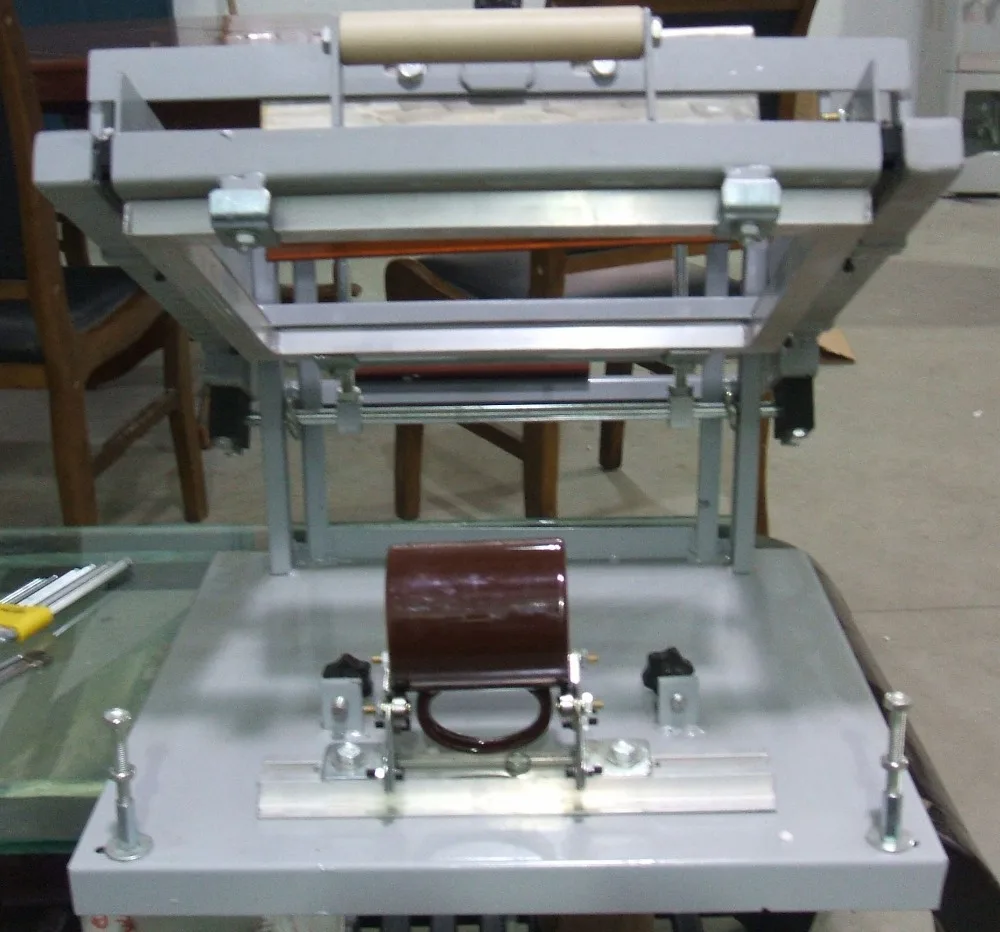 Fast Free shipping Manual screen cylinder printing machine 