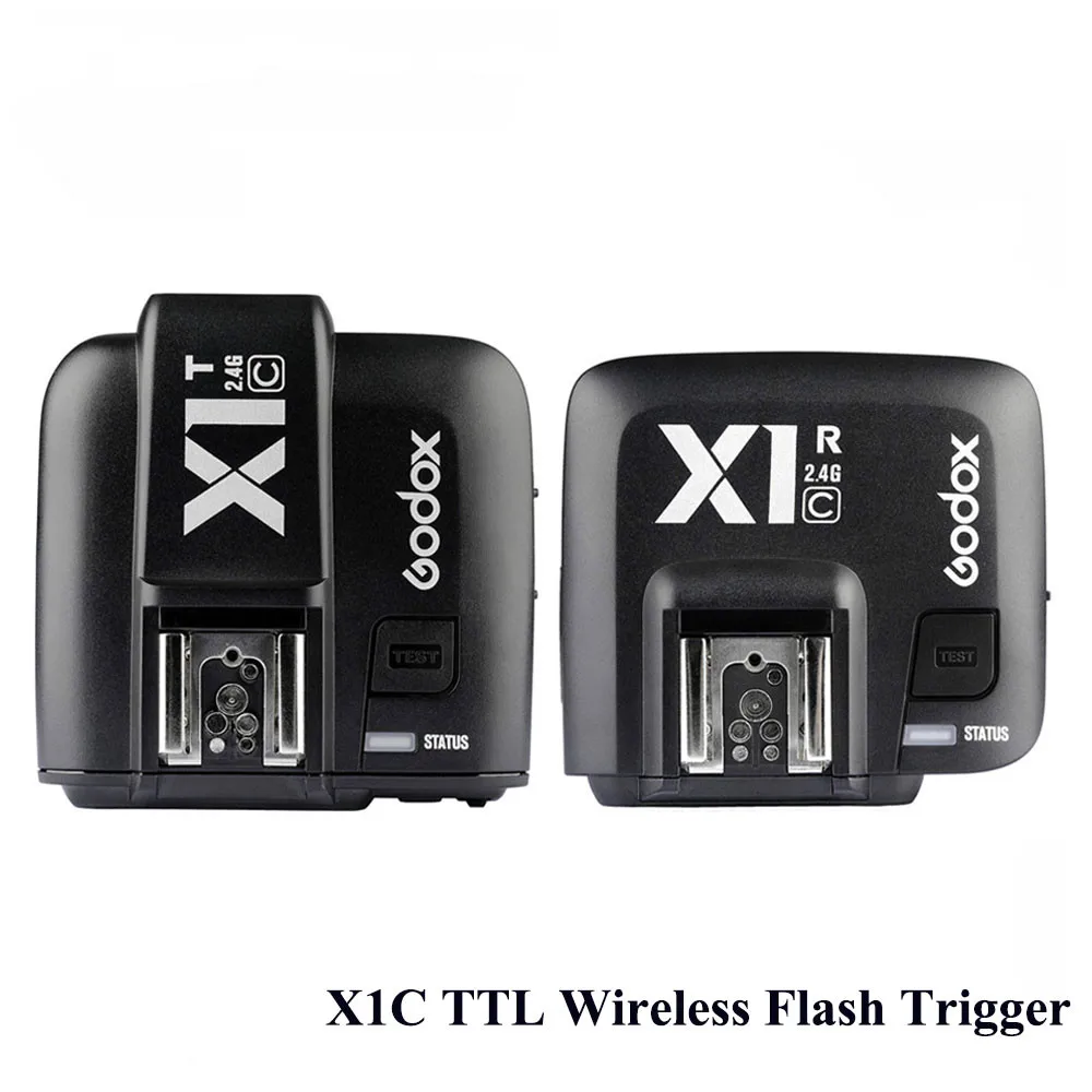 GODOX 1/8000s HSS 32 Channels 2.4G Wireless LCD Strobe Trigger X1C TTL Flash Transmitter Receiver Shutter Release | Электроника
