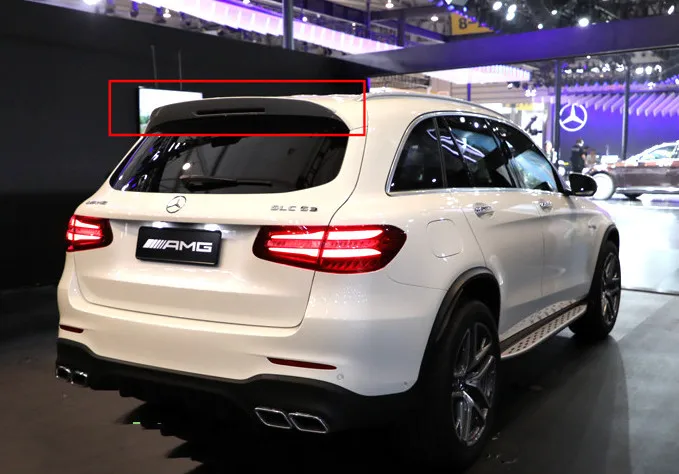 Для Benz GLC X253 внедорожник спойлер GLC63 стиль спойлер на задний багажник, крыло для benz W253 glc 200 glc260 glc300 грунтовка и краска спойлер