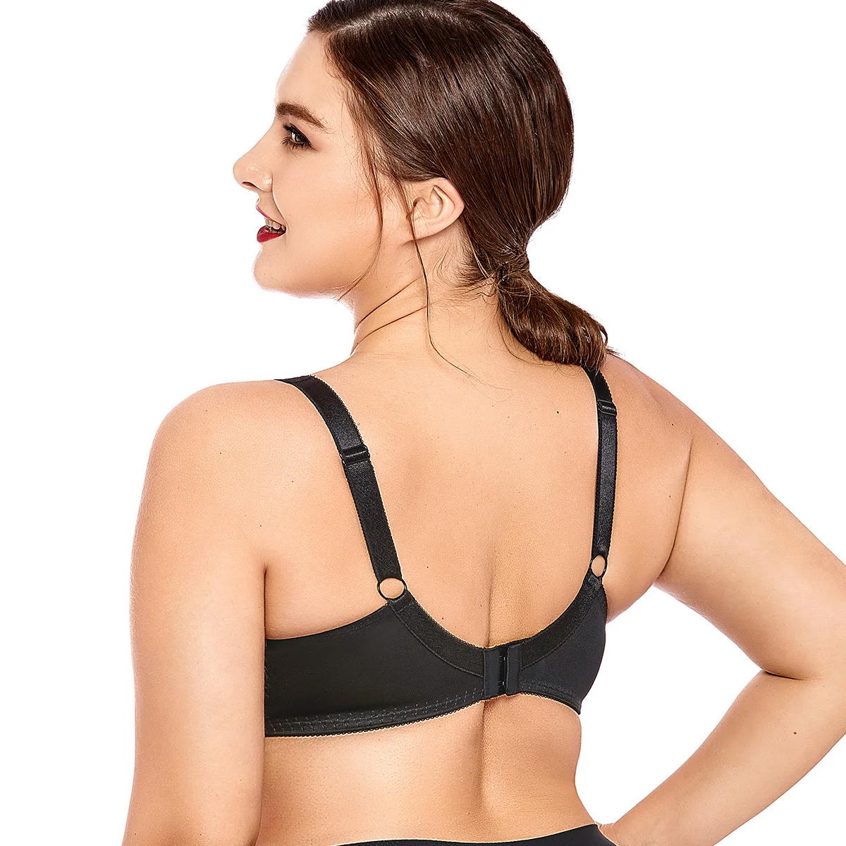 Koop Delimira Vrouwen Plus Size Volledige Dekking Non Padded Firm Ondersteuning Controle Beugelbeha