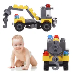 Пластиковый строительный кран Модель игрушки детские развивающие игрушки