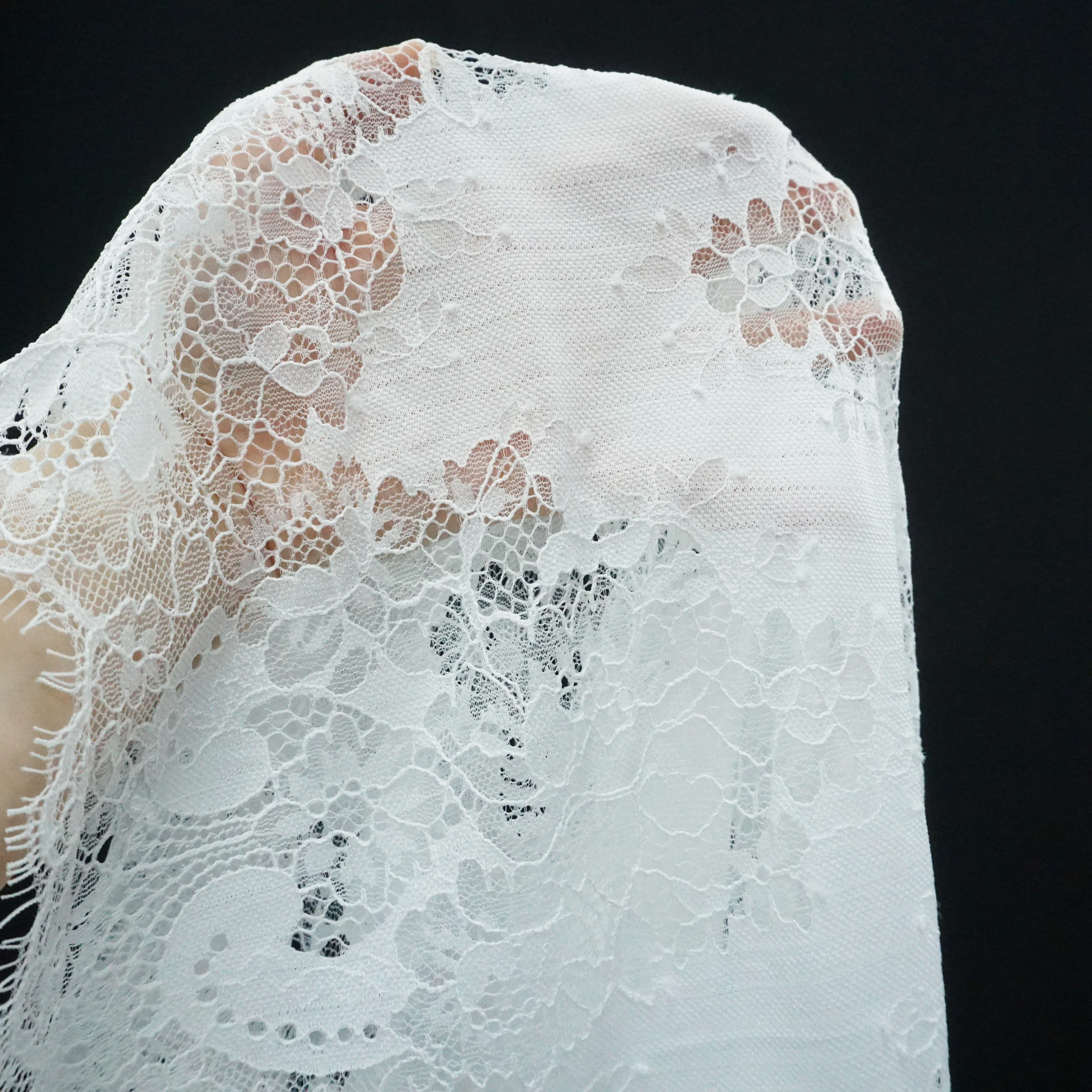 Мягкое высококачественное женское длинное платье из кружевной ткани 1 штука длиной 3 метра! Lucy lace бутик ресниц французское кружево