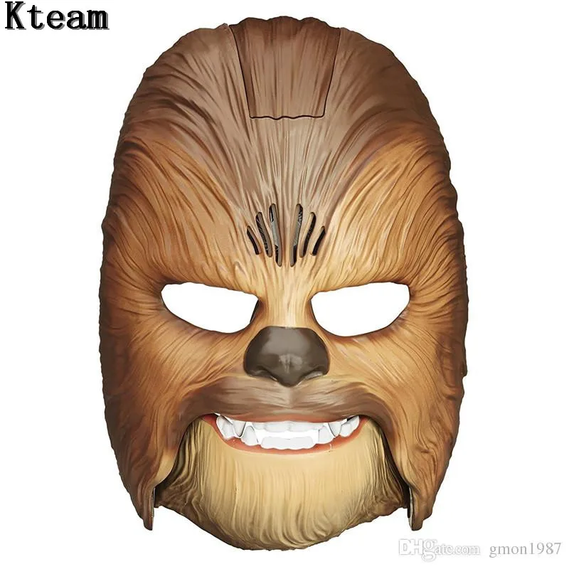 Высший сорт игры фильм Звездные войны The Force Awakens Chewbacca маска электронные светящиеся Вечерние и Хэллоуин карнавальные маски с голосом