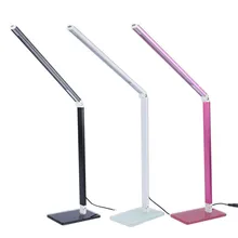 Лампа для чтения 7 Вт 6000 К 450 люмен светодиодный Настольный Светильник настольный свет для чтения Регулируемая Ночная лампа для ухода за глазами 48 Светодиодный 2835 SMD лампа для помещений