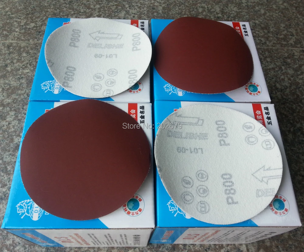 ZCZSDXB sandpaper-40pcs Red Round Sandpaper Self-adhesive Sanding Paper For Sander 5 125mm sizes 320/400/600/800/1000/1200/1500/2000,40PCS ZCZSDXB sandpaper-40pcs Red Round Sandpaper Self-adhesive Sanding Paper For Sander 5 125mm sizes 320/400/600/800/1000/1200/1500/2000,40PCS