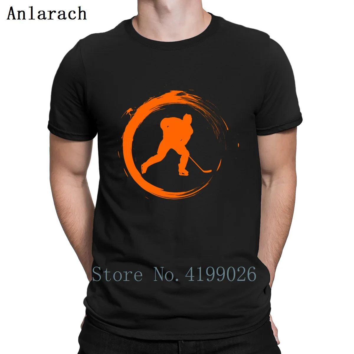 

Ice Hockey Tshirt Basic Solid Size S-3xl Customized Comical Pattern Tshirt Men Slogan 2018 Round Neck Top Quality