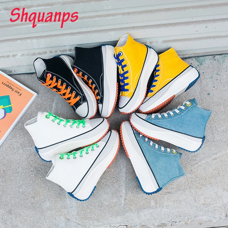 

Spring/autumn Women Shoes 2019 Sneakers Breathable Lace Up Luxury High-top Casual Shoes Zapatillas Sapato Feminino Scarpe Donna
