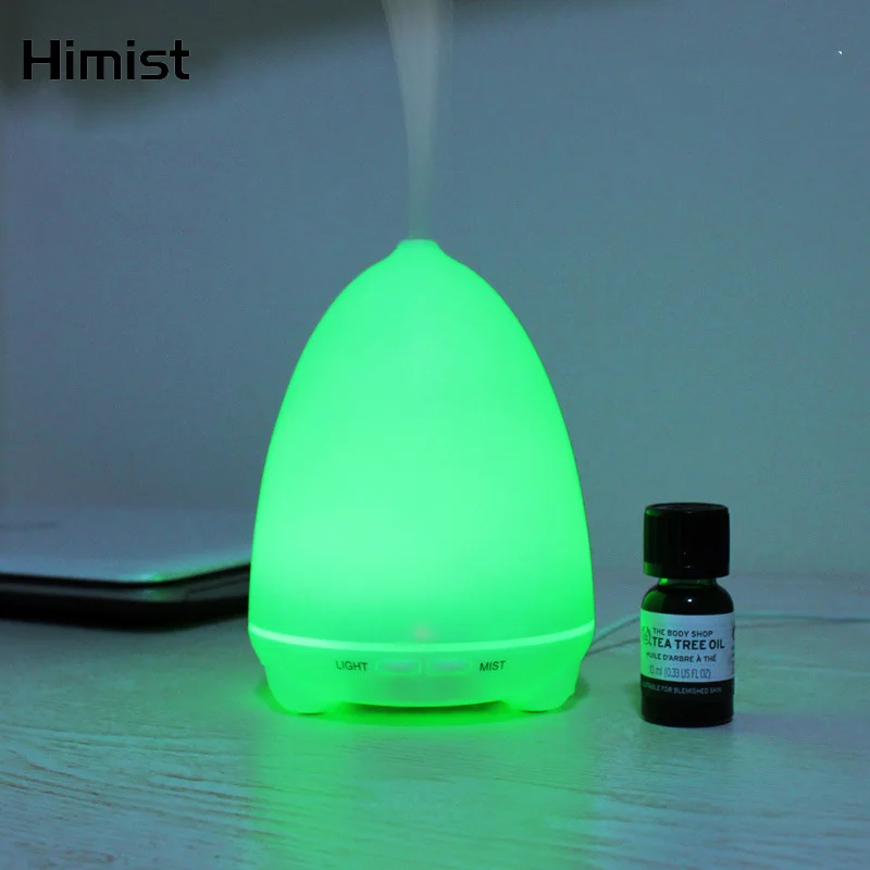 

100ML Ultrasonic Humidifier Aromatherapy Essential Oil Diffuser 7 Color LED Light Mini Electric Aroma Diffuser