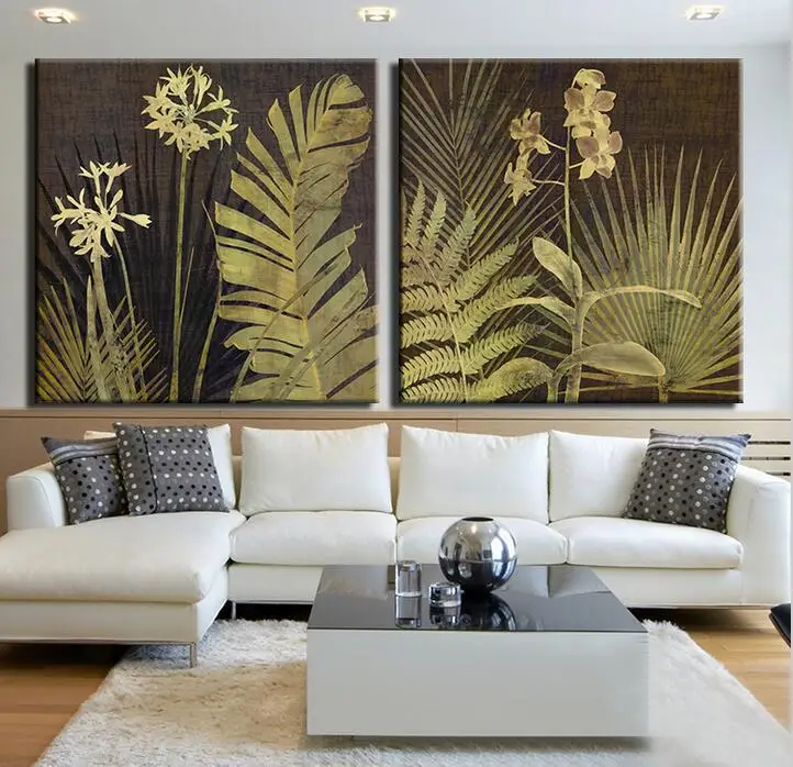 Горячее надувательство 2 шт. современная Живопись маслом home Decor Холст Wall Art Аватар