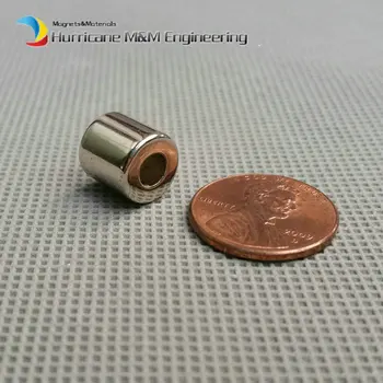 

500 pcs NdFeB Magnet Ring Dia 10x5x10 mm N42 Tube Axially Magnetized Neodymium Permanent Rare Earth Magnets