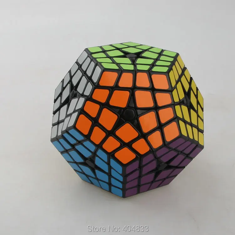 Shengshou 4*4 Kilominx черный/белый скоростной куб Cubo Magico развивающая игрушка Прямая поставка