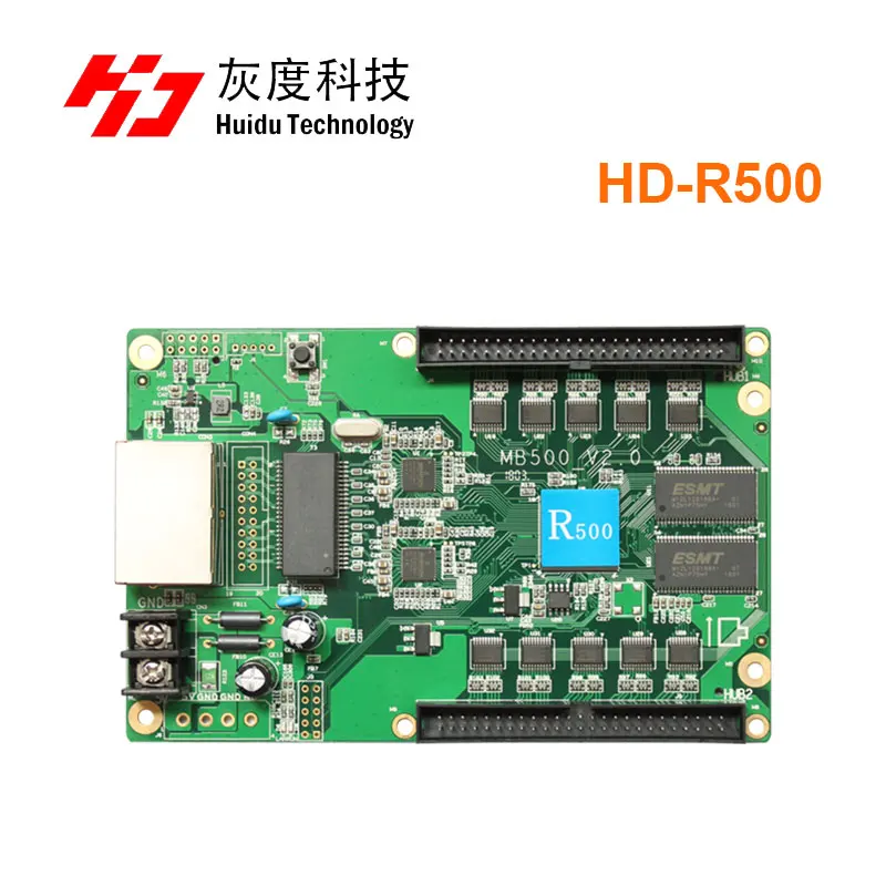 HD-R500 huidu светодиодная приемная карта Поддержка T901 управления для полноцветных