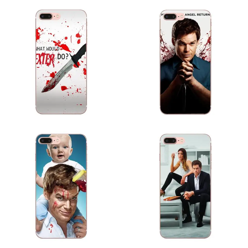 Для Sony Xperia Z Z1 Z2 Z3 Z4 Z5 compact Mini M2 M4 M5 T3 E3 E5 XA XA1 XZ Премиум ТПУ Оригинал ТВ шоу Dexter Morgan Fashion