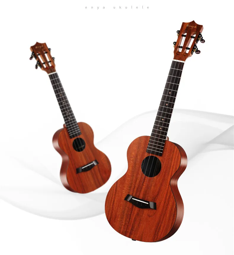 Enya X1 23 26 inch Ukulele Hawaii Guitar Concert Tenor Koa With
