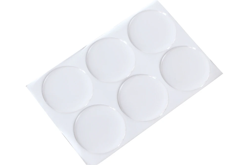 42mm Round Epoxy Sticker Clear Resin Stickers Domes LARGE 3D Adhesive