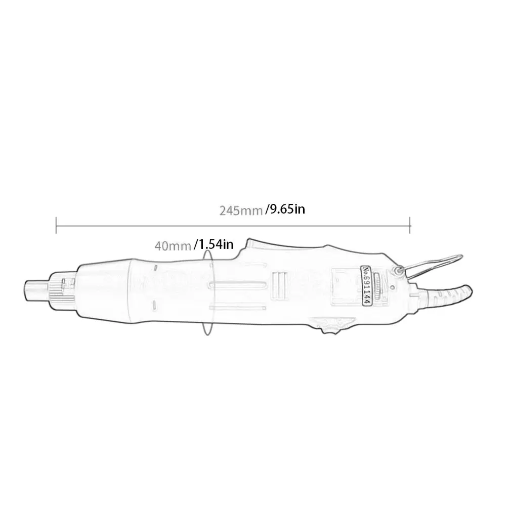 Direct Insertion Semi-automatic Electric Screw Batch KP6226-802 Electric Screwdriver Two-way Rotation