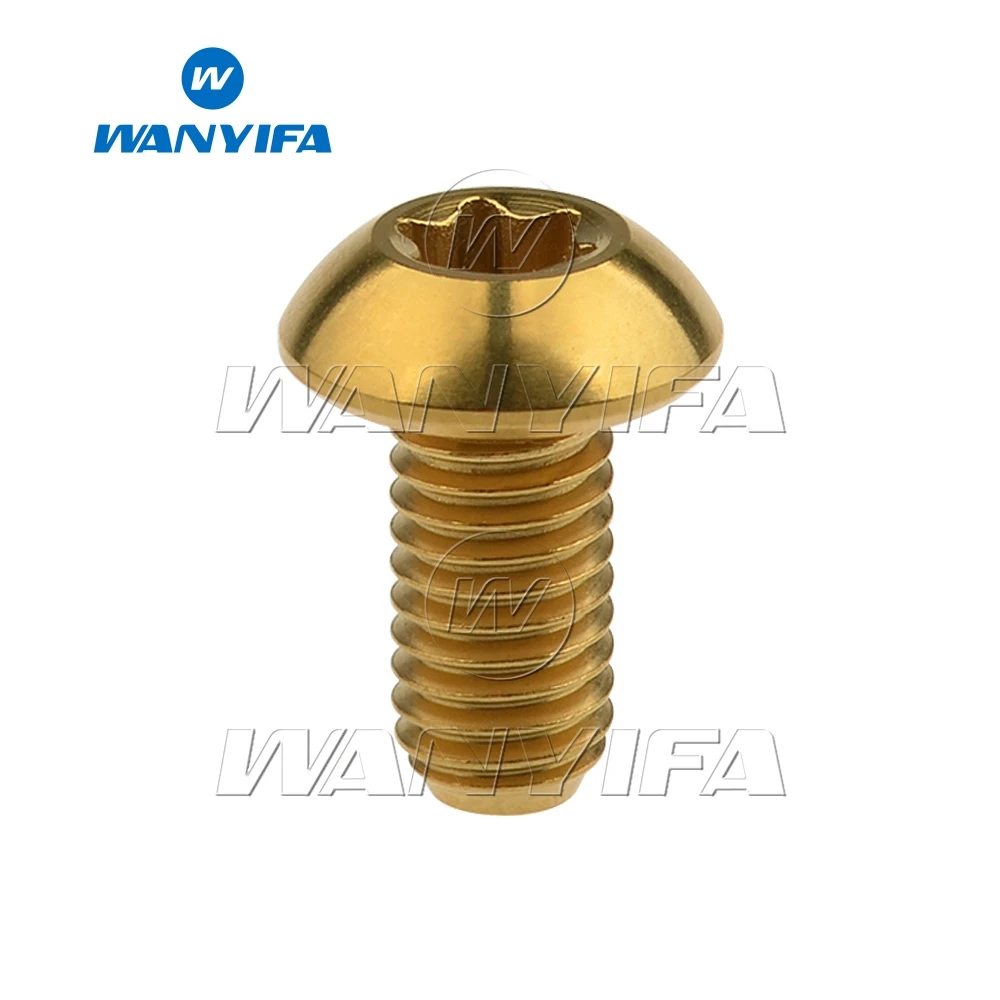 Титановый болт vanifa M5X10mm T25 Torx дисковый тормозной винт для горного