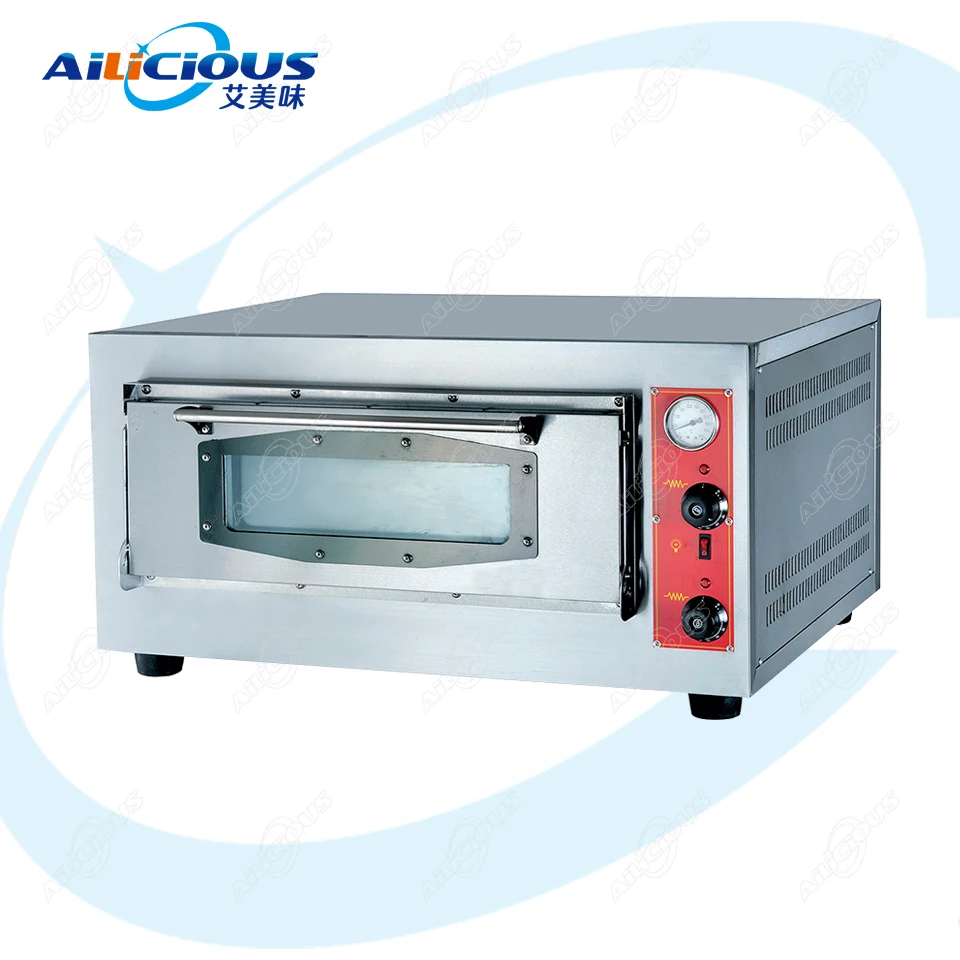 

BSR101Q/202Q Gas Commercial Professional Stone Pizza Oven Bread Cake Bakery Oven Stainless Steel Single Layer Double Layers