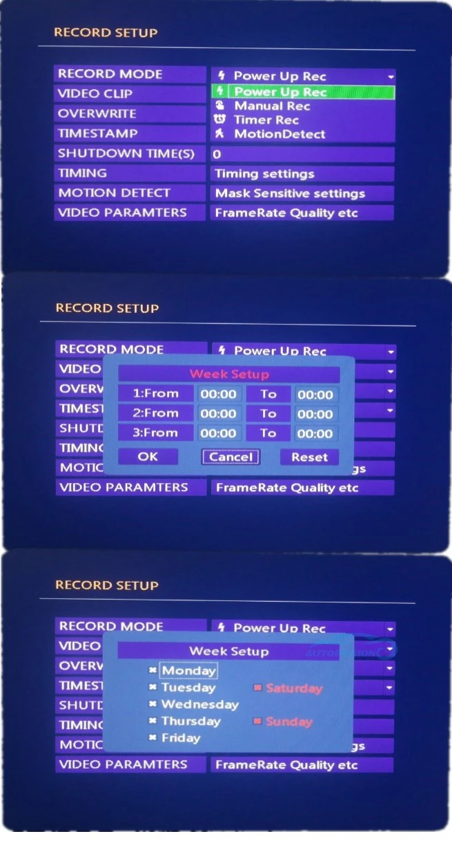 2018 novo 2ch mini ahd dvr móvel