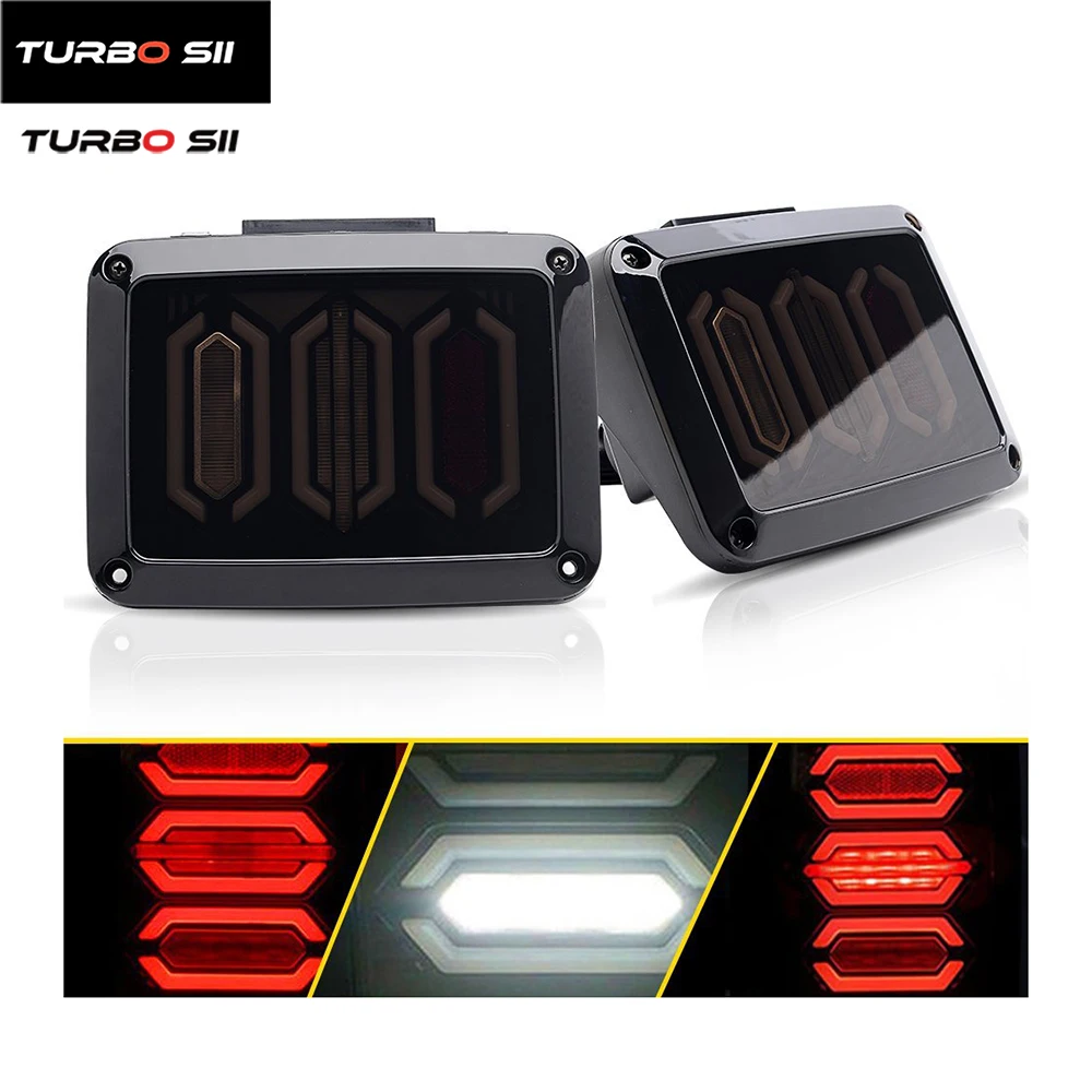 Rear LED Lights Daytime Running Light DRL Brake Turn Signal Lamp Backup