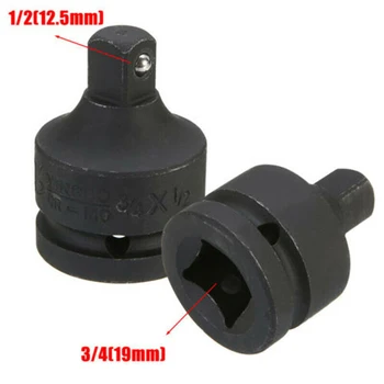 

3/4 Female To 1/2 Male Inch Heavy Drive Socket Adapter Air Impact Wrench Reducer Air Impact Ratchet Adapter For Hand Tool