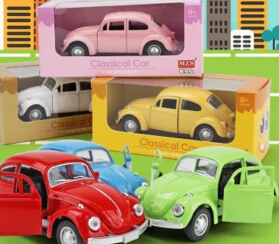 

Alloy children's toy car model classic antique nostalgic antique beetle classic car