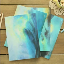 4 шт. корейские канцелярские принадлежности железное время мягкая темная время мягкая записная книжка-22 K ноутбук/Внутренняя страница горизонтальная линия