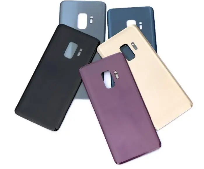 Высокого качества для samsung S9 G960F стекло Корпус батареи задняя крышка-чехол для телефона с камеры стекло