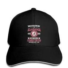 Alabama-алый вентилятор прилива-я не могу быть в Alabama A Women'sBaseball cap