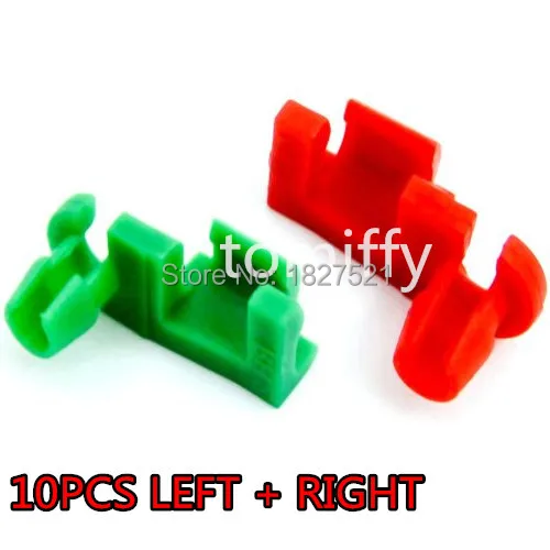 5Pairs (10pcs) Tailgate Handle Rod Clip Clips For Chevy Silverado GMC