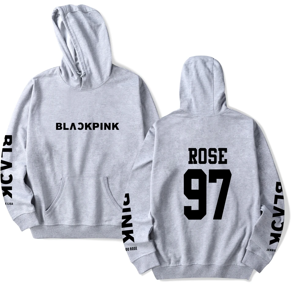  Blackpink Hoodies Sweatshirts Women K-pop Korea Hoodie Blackpink hoodie sweatshirt men Hip-hop Kpop