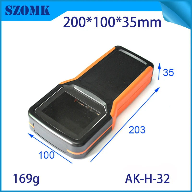 szomk-plastic-box-enclosure-electronics-project-box-junction-box-plastic-housing-abs-electrical-handheld-enclosure-control-box-5xAA-battery-(21)