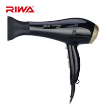 Riwa салон профессиональный низкий уровень шума сушилка для волос Инструменты для укладки волос с 3 насадками Инструменты для укладки Фен путешествия бытовой 36