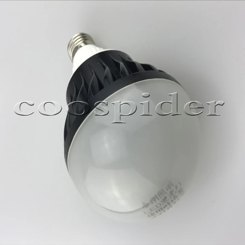 High-power LED replace12W 365nm E27 Base Ultra Violet UV Blacklight Blue for performances impact-resistant bulbs Spherical lamp