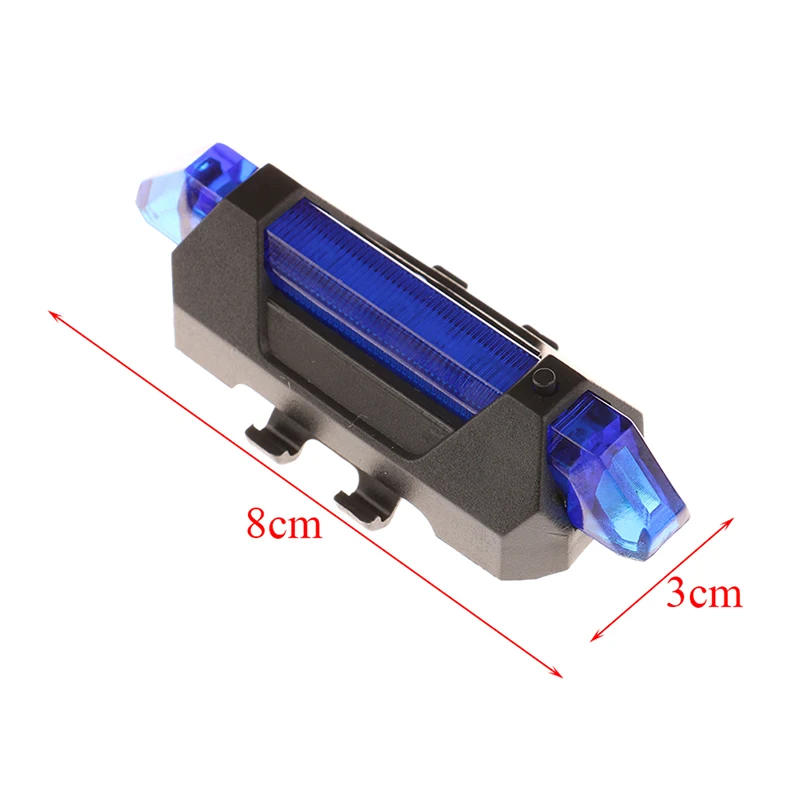Gmarty прибытие USB Перезаряжаемый велосипед светодиодный задний фонарь