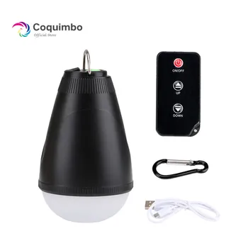 

Waterproof Outdoor Camping Light With Remote Controller Built In Rechargeable Battery Portable Lantern Tent Light