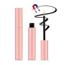 Магнитная жидкая подводка для глаз водостойкая гладкая подводка для глаз розовая Золотая бутылка макияж косметика легко носить быстросохнущая подводка для глаз
