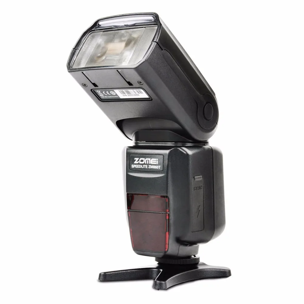 Zomei ZM860T ЖК дисплей высокая скорость TTL Speedlite вспышка для Canon 5D2 5D3 7D 700D Nikon D7500 D7300 D5300