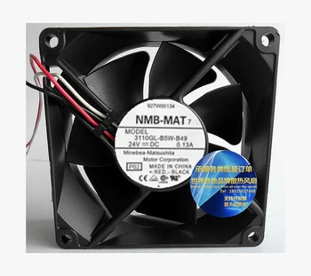 

The original NMB-MAT 3110GL-B5W-B49 24V 0.13A 8cm 8025 80 * 80 * 25MM3 line cooling fan