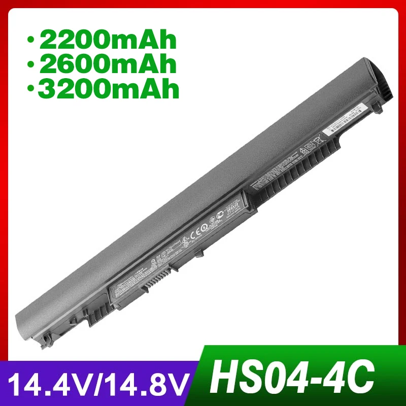 

Apexway 14.4V 2200mAh Laptop Battery HSTNN-LB6V HSTNN-LB6 hstnn lb6v 14-af0XX 15g-ad0XX For HP HS03 HS04 240 245 250 255